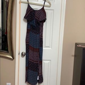 American Eagle multicolored & patterned maxi dress